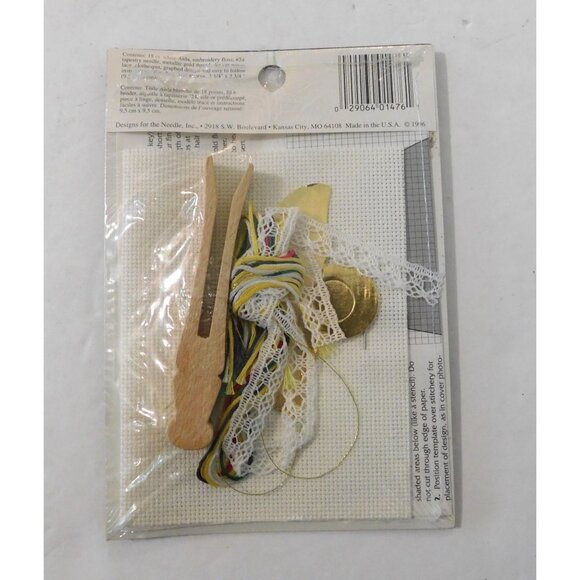 Designs for the Needle Peace Angel Ornament Counted Cross Stitch Kit Sealed - Picture 2 of 3